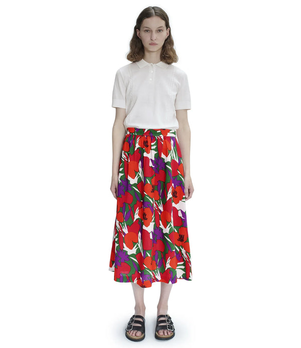 Ravenna Floral Long Skirt